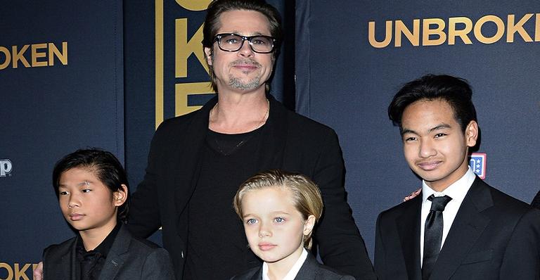 Brad Pitt rejeita papéis para ‘compensar o tempo perdido’ com seus filhos
