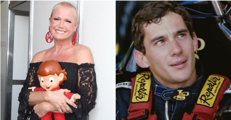 Xuxa vai a evento em homenagem ao Ayrton Senna e fala sobre o ex-namorado: ‘Movido a adrenalina’