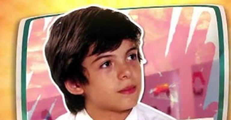 Ele Cresceu! Ex-ator de Carrossel, Thomaz Costa, assume papel de vilão em nova websérie