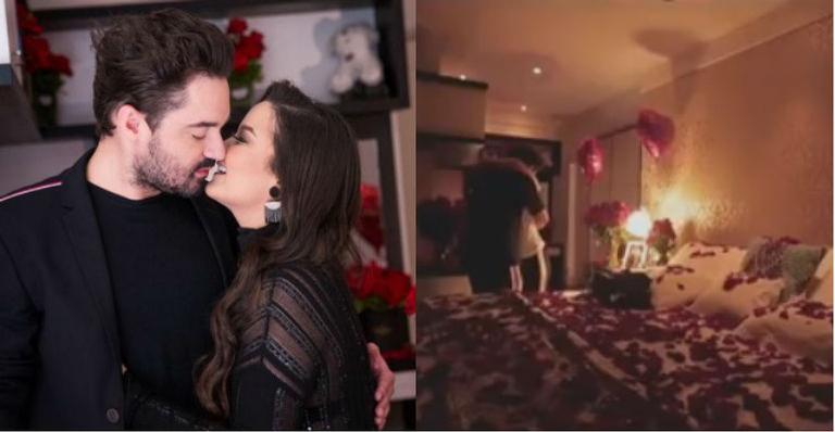 Fernando pede Maiara em namoro com surpresa grandiosa e quebra a internet: ”Podia dar curso”