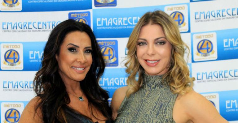 Símbolos sexuais no passado, Scheila Carvalho e Sheila Mello exibem curvas perfeitas
