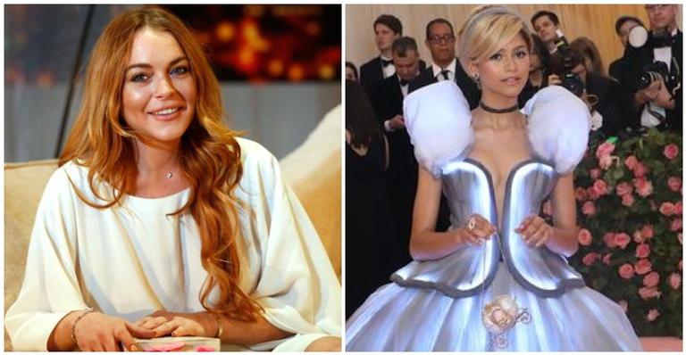 Lindsay Lohan xinga muito no Twitter e dá shade em aparição de Zendaya no Met Gala