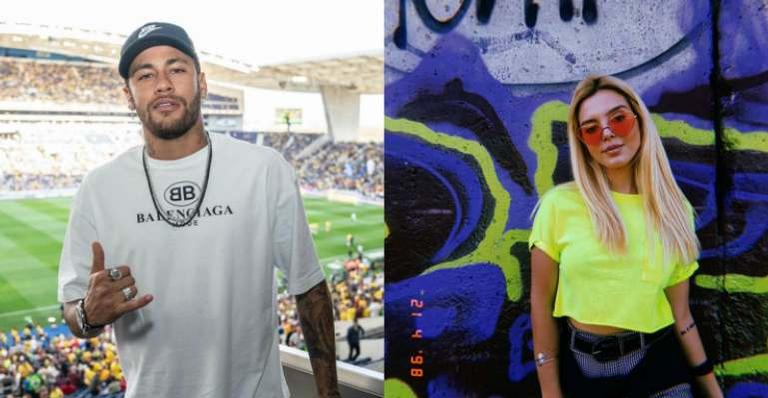 Neymar reage foto de Giovanna Lancellotti nua na banheira e web vai à loucura: ”Casal lindo”