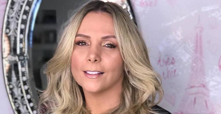 Carla Perez relembra gravidez do filho e impressiona com tamanho da barriga