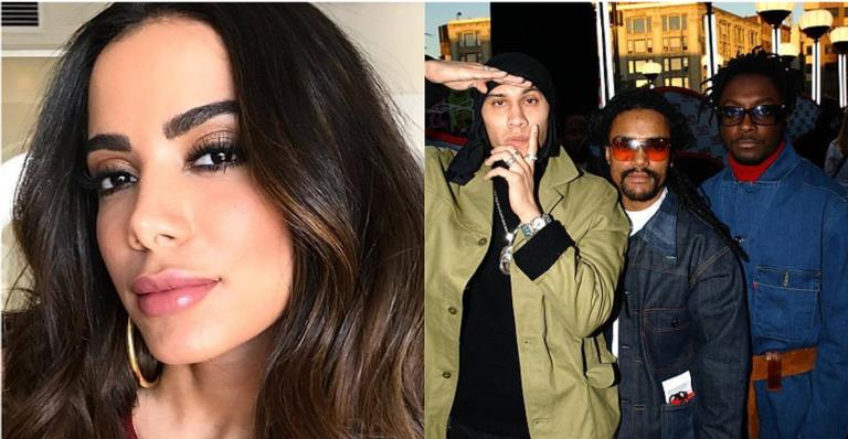 Anitta e Black Eyed Peas poderão se apresentar juntos em festival no Brasil