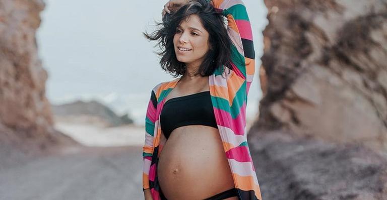 ”Precisando de cuidados”, diz Sabrina Petraglia, pela primeira vez após o nascimento do filho