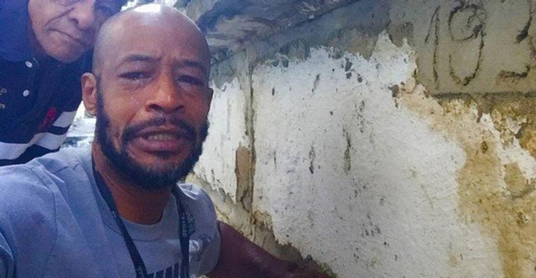 Antes do Dia das Mães, Lui Mendes surge chorando no túmulo de sua genitora e causa grande comoção