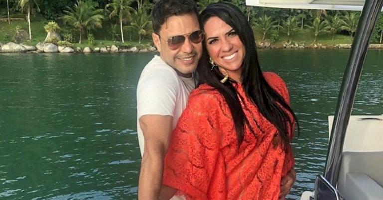Graciele Lacerda desabafa sobre dificuldades e se declara para Zezé: ”Nossa união nos fortalece”