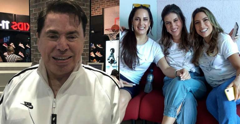 Silvio Santos expõe briga entre as filhas: ”Tem que mandar duas embora”
