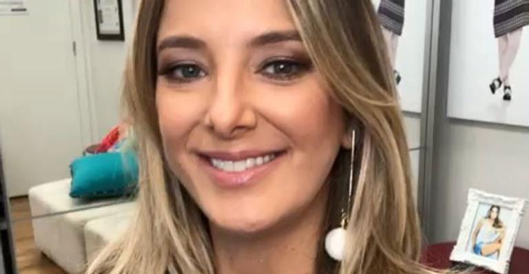 Ticiane Pinheiro entra no 8° mês de gravidez e exibe barrigão