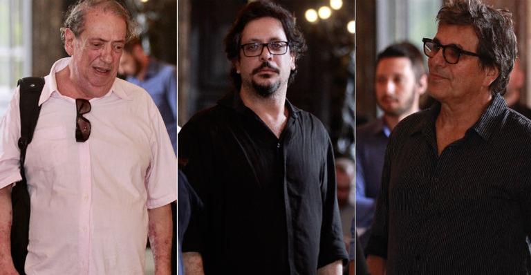 Familiares e amigos dão o último adeus para Lucio Mauro