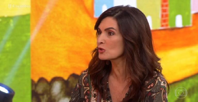 Fátima Bernardes entra na onda da web e brinca com filtro de criança: ”Encontrinho”