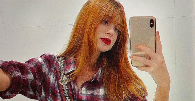 Marina Ruy Barbosa ganha surpresa dos fãs após gravação de ‘O Sétimo Guardião’