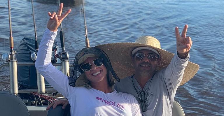 Graciele Lacerda entrega algumas mudanças em seu corpo visando a gestação