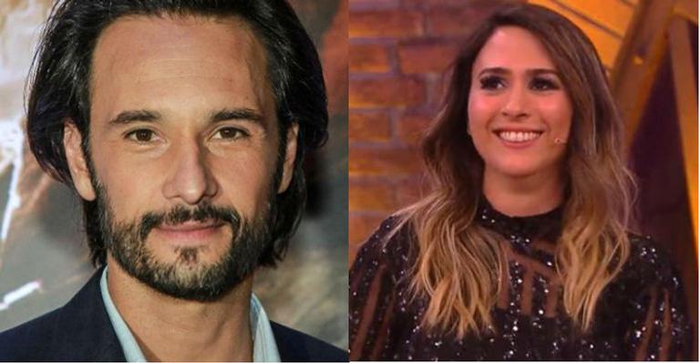Rodrigo Santoro rouba beijão de Tata Werneck no ‘Lady Night’: ”Tô grávida, mas tô viva”