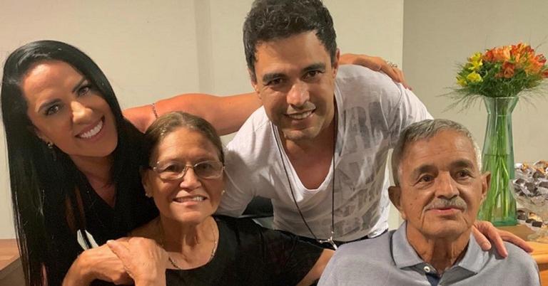 Zezé Di Camargo faz linda homenagem ao pai de 82 anos e emociona web: ”Tudo pra mim”