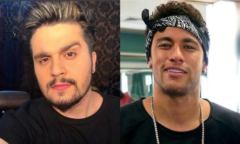 Por causa de Shallow, Luan Santana e Neymar Jr. voltam a se falar e fãs brincam: ”Que poder”