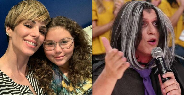 Ana Furtado e filha zombam de fantasia de Boninho no ‘Show dos Famosos’: ”Vergonha alheia”
