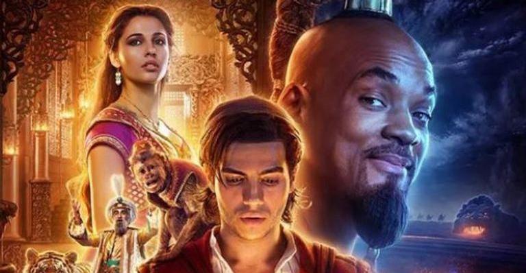 Disney divulga bastidores das gravações de Aladdin e Naomi Scott aparece cantando música inédita