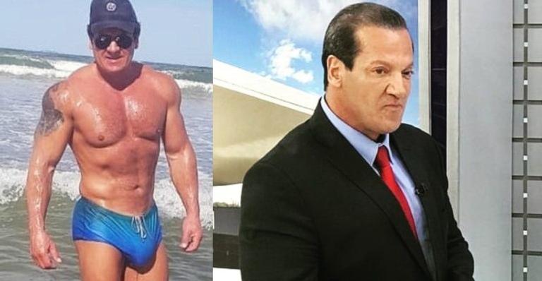 Após polêmicas, apresentador da Record tira a roupa e manda indireta: ”Estou na frente”