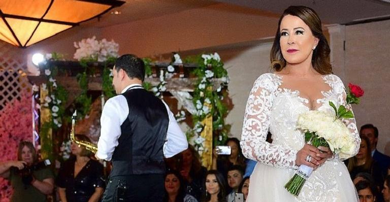 Vestida de noiva, Zilu Camargo agita redes sociais e fãs questionam: ”Vai casar?”