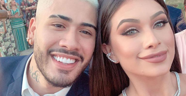 Voltaram! Kevinho e Flavia Pavanelli são flagrados aos beijos no casamento de Carlinhos Maia