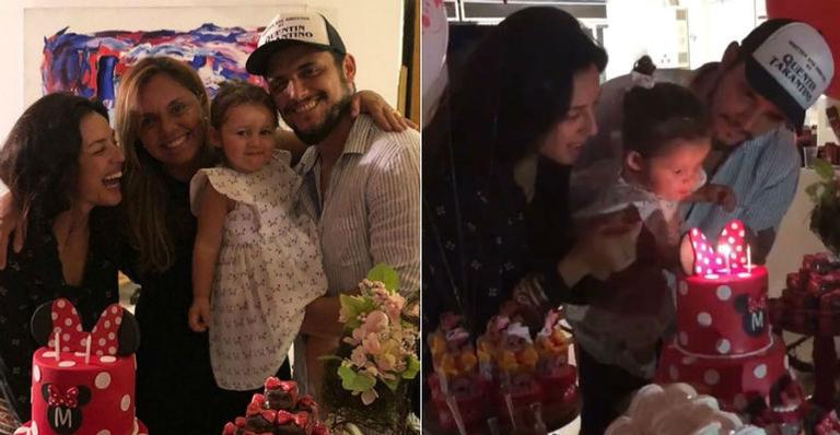 Yanna Lavigne e Bruno Gissoni comemoram o aniversário de 2 anos da filha, Madalena