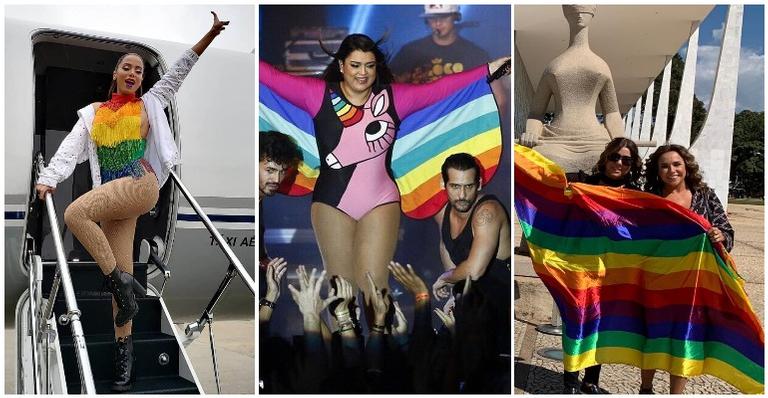 Veja quais celebridades comemoraram a decisão do STF sobre criminalização da homofobia