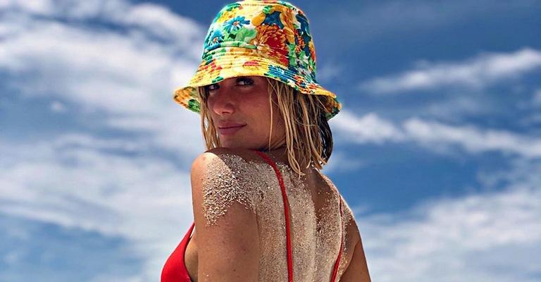 Nas Maldivas, Giovanna Ewbank impressiona com foto do bumbum na web