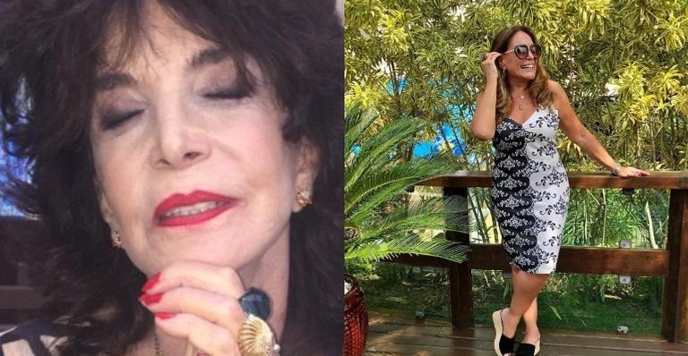 Nas redes sociais, Susana Vieira posta homenagem emocionante para Lady Francisco