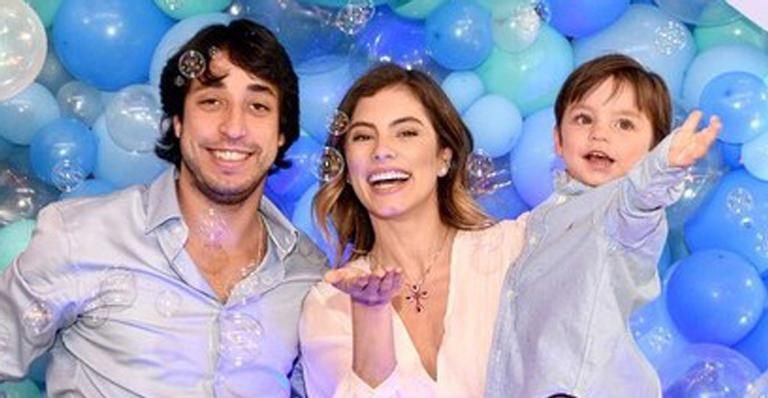 Bruna Hamu celebra aniversário de dois anos do filho, Julio