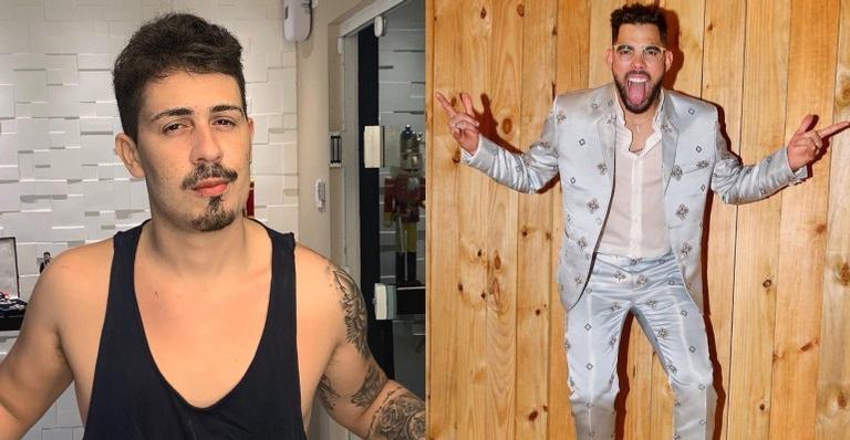Após voltar as redes, Carlinhos Maia presta homenagem a Gabriel Diniz: ”Vim aqui mesmo fraco”