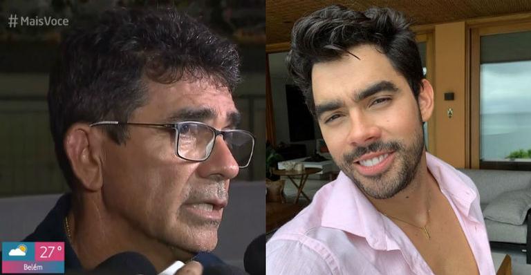 Pai de Gabriel Diniz comenta morte do filho no ‘Mais Você’: ”Guardar as coisas boas”