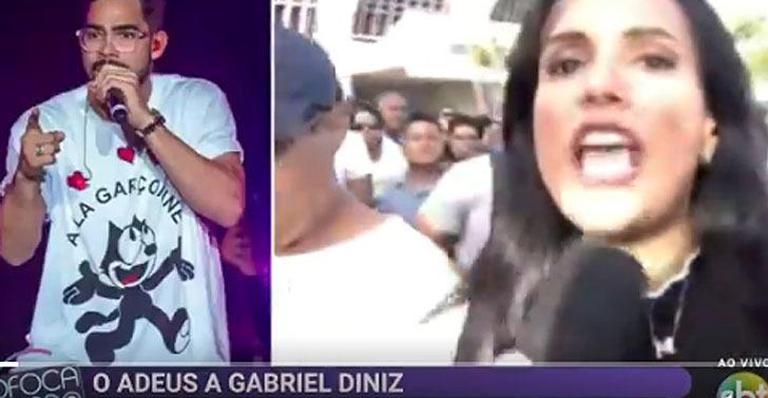 Repórter sofre tentativa de assalto durante velório de Gabriel Diniz: ”Lamentável”