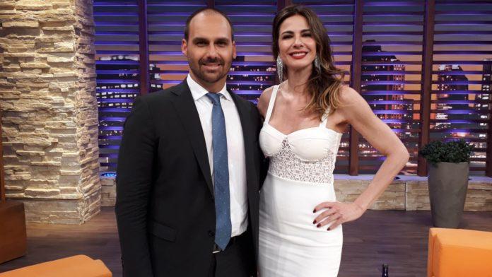 Eduardo Bolsonaro participa do ‘Luciana By Night’ e faz revelações sobre a vida pessoal