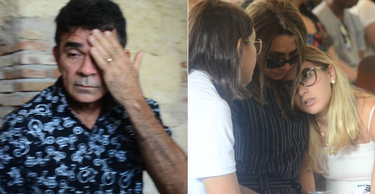 Familiares e amigos se reúnem na missa de sétimo dia do cantor Gabriel Diniz