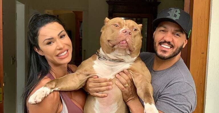 Gracyanne Barbosa lamenta perda de companheira: ”Coração em pedaços”