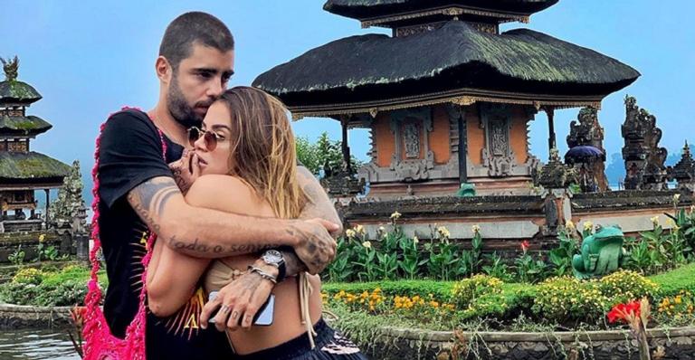Após dias incríveis na Indonésia, Pedro Scooby e Anitta não seguirão viagem juntos