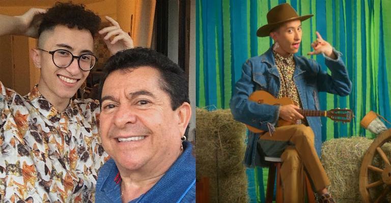Filho do sertanejo Solimões lança música feita com o namorado: ”Amor rural”