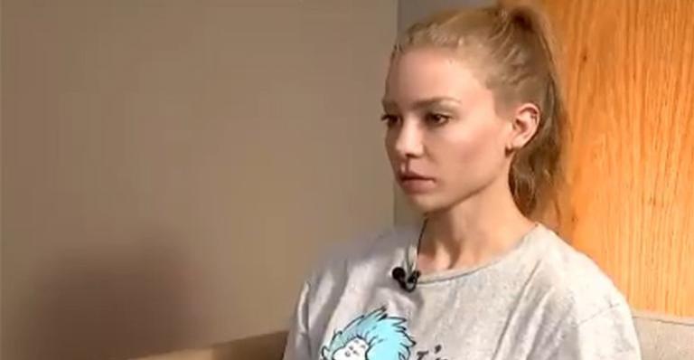 Comportamento de Najila Trindade durante entrevista é mostrado e é surpreendente