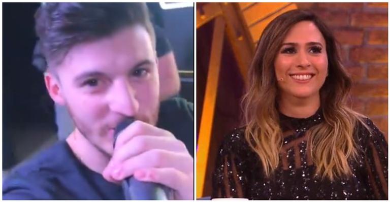 Cantor sertanejo registra seu show vazio e recebe apoio moral de Tatá Werneck