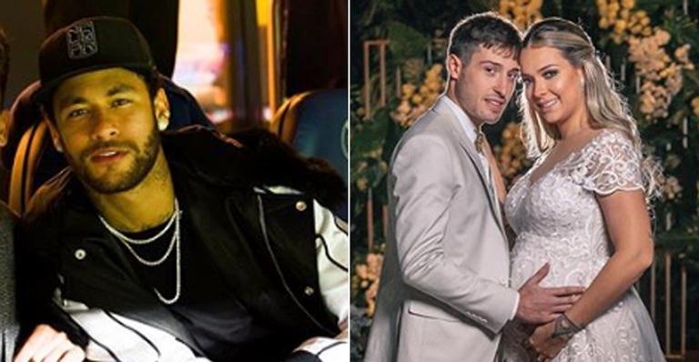 Neymar Jr. comemora casamento de Carol Dantas: ”Que Deus cuide”