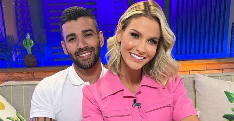 Andressa Suita aposta em camisa de R$ 8.500 para curtir show de Gusttavo Lima