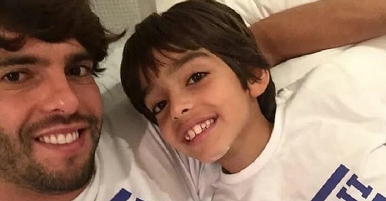 Kaká comemora aniversário do filho Luca e faz desabafo emocionante: ”Mudou minhas prioridades”