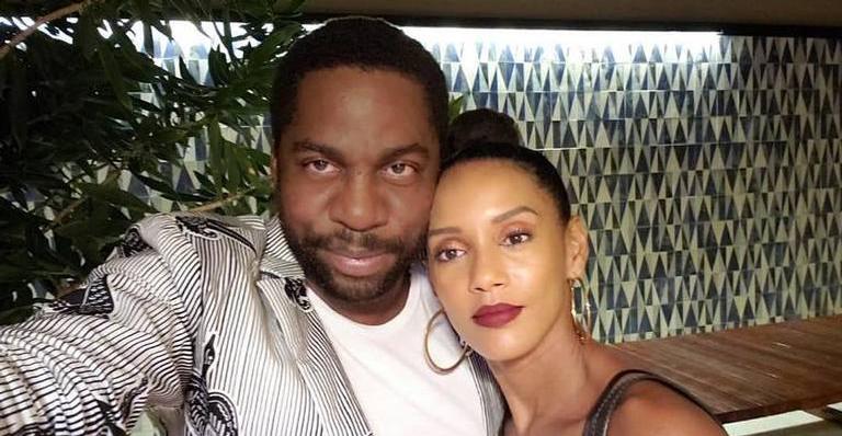 Taís Araujo escolhe um jeito bem engraçado de se declarar para o marido Lázaro Ramos