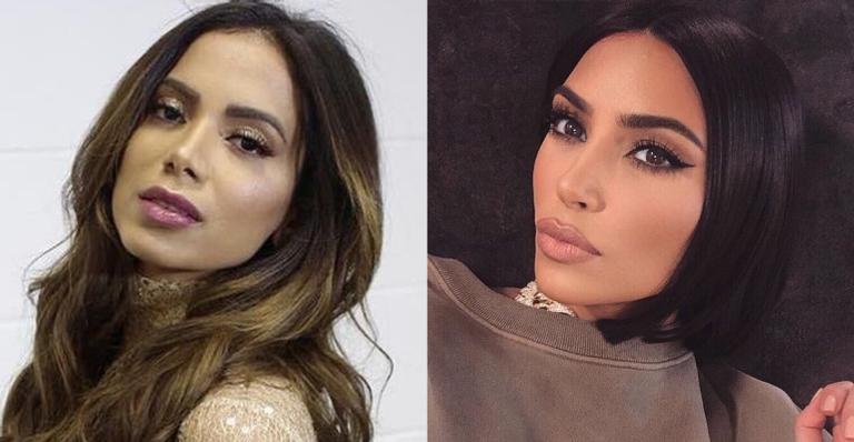 Em entrevista, Anitta revela que Kim Kardashian a reconheceu e falou das comparações entre as duas
