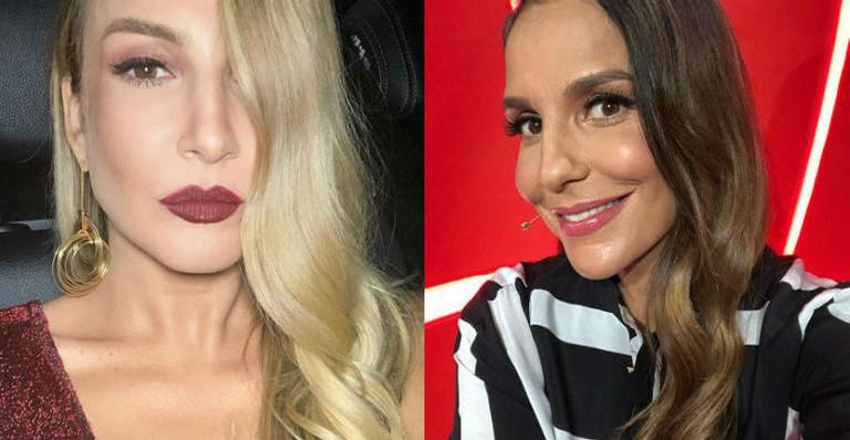 Claudia Leitte pede dica de Ivete Sangalo para transar durante a gravidez