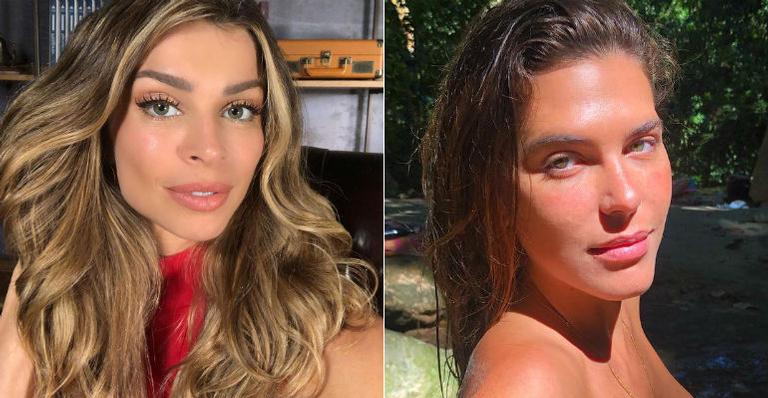 Grazi Massafera troca elogios com Mariana Goldfarb, esposa de Cauã Reymond
