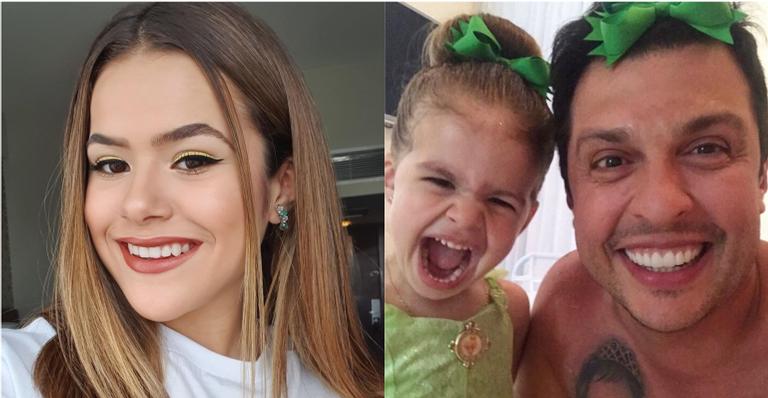 Ceará compara a filha, Valentina, com Maísa Silva “Cachos igual da Maísa quando era criança”