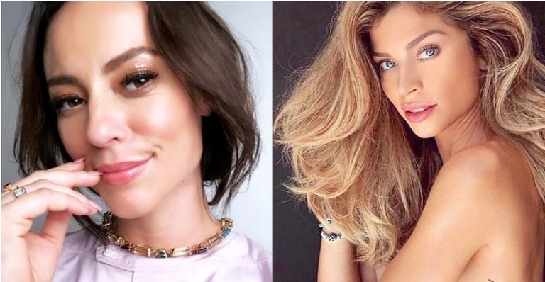Paolla Oliveira surge com cabelo esvoaçante e deixa Grazi Massafera impactada: ”Eita musa”